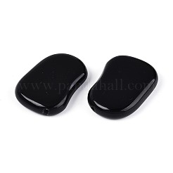 Натуральный черный бисер камень&nbsp;G-N360-10A-01