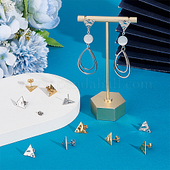 40 шт. 2 цвета фурнитура для сережек-гвоздиков из нержавеющей стали 304 STAS-UN0059-83