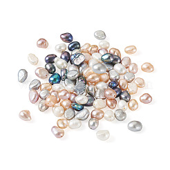 100 шт. 4 вида бусин из натурального культивированного пресноводного жемчуга PEAR-BT0001-02