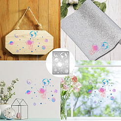 Трафареты для резки металла из нержавеющей стали DIY-WH0289-126