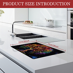 1 шт. тканевые защитные коврики для индукционной варочной панели AJEW-GA0006-58A
