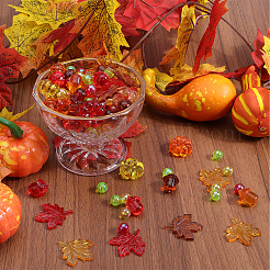 DIY Thanksgiving Day Blatt Eichel rund Schmuckherstellung Finding Kits&nbsp;FIND-SP0001-97