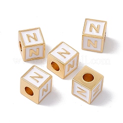 Стойки покрытие латунь эмаль бисер KK-B060-04G-04N