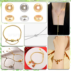 60шт 3 цвета латунные бусины FIND-PH0020-91