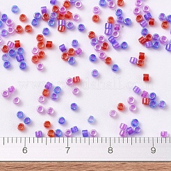 MIYUKIデリカビーズ  シリンダー  日本製シードビーズ  11/0  （db2065)蓄光ミックス5  1.3x1.6mm  穴：0.8mm  約2000PCS /ボトル&nbsp;SEED-JP0008-DB2065