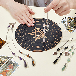 5 шт. натуральный аметист PALLOY-GA00049