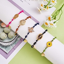 Браслеты из натуральных ракушек&nbsp;BJEW-SW00029