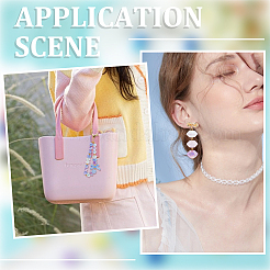 80шт. акриловая бусина OACR-SC0001-77