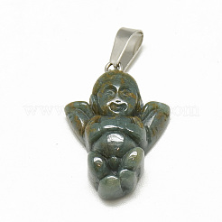 Природные и синтетические смешанные каменные подвески G-S294-72