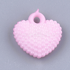 Непрозрачные однотонные акриловые подвески MACR-T030-05