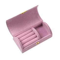 Арочные бархатные коробки для хранения комплектов ювелирных изделий CON-R031-01B