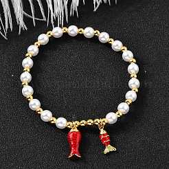 Латунные браслеты из кубического циркония BJEW-K278-03G