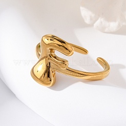 Кольца-манжеты из нержавеющей стали 304 для женщин RJEW-M060-01G-06