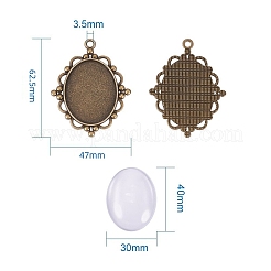 Loch: 40x30mmp> Verknüpfung Ring gibt Ihnen die Möglichkeit&nbsp;DIY-X0151-AB-FF