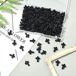 200 шт. Непрозрачные акриловые бусины&nbsp;SACR-FS0001-40B