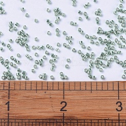 MIYUKIデリカビーズ  シリンダー  日本製シードビーズ  11/0  （db0414)亜鉛メッキダークシーフォーム  1.3x1.6mm  穴：0.8mm  約2000PCS /ボトル  10 G /ボトル&nbsp;SEED-JP0008-DB0414