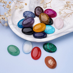 Кабошоны из натуральных и синтетических драгоценных камней&nbsp;G-FW0001-07