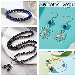 Природный лазурит бисером G-K311-15A