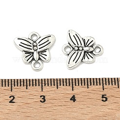 Разъемы из сплава бабочки в тибетском стиле&nbsp;TIBE-5369-AS-LF