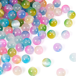 135 шт. 9-х цветные бусины кошачий глаз G-TA0002-48