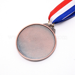 Футбольные медали из цинкового сплава&nbsp;NJEW-WH0017-01R