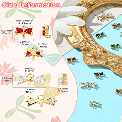 20 шт. позолоченные латунные подвески для стеклянного разъема&nbsp;KK-CJ0002-28