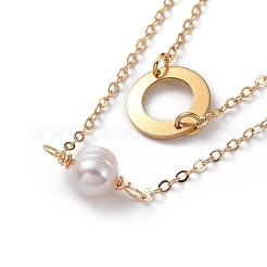 Двухслойные ожерелья NJEW-JN02683