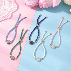 Браслеты из бусин из натуральных драгоценных камней&nbsp;BJEW-JB13391