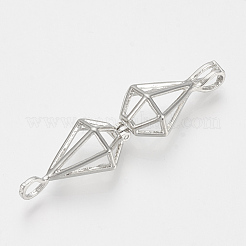 Подвески латуни медальон KK-S342-49P