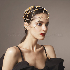 Copricapo in maglia di strass&nbsp;AJEW-WH0413-82A
