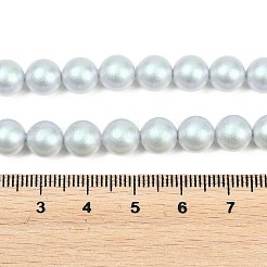 Vidrio esmerilado de perlas hebras de abalorios&nbsp;GLAA-A044-08A-06