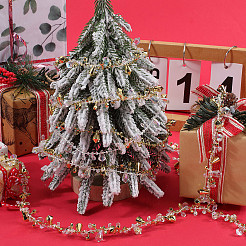 1 рулон пластиковых ромбовидных бусин OCOR-SP0001-12B