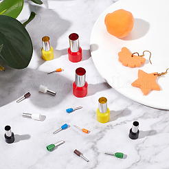 5 набор круглых дыроколов для глины из пластика и нержавеющей стали&nbsp;TOOL-CP0001-44