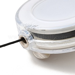 Пластиковая выдвижная катушки значок&nbsp;HJEW-H012-3