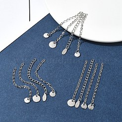 12 шт. 4 стиля удлинитель цепи из нержавеющей стали 304 FIND-FS0002-96B