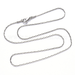 Anlaufgeschützte Boston-Gliederkette aus Edelstahl 304&nbsp;NJEW-S420-005D-P