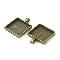 Pendente in lega basi per cabochon&nbsp;PALLOY-N0088-06AB-NF