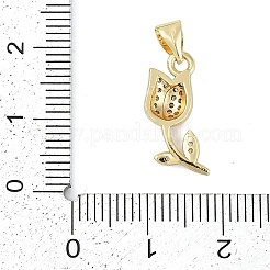 Стойки обшивки латунь микро проложить Циркон подвеску&nbsp;KK-H509-26G