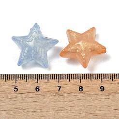 Светящиеся прозрачные акриловые бусины&nbsp;OACR-B031-17