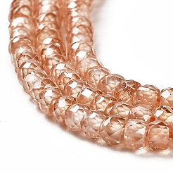 Fili di perline di zirconi cubici&nbsp;ZIRC-G001-01C