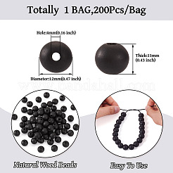 Природных шарики древесины WOOD-TA0001-18