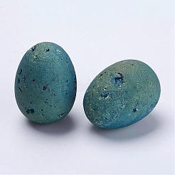 Галька естественный druzy geode кварцевые бусины DJEW-K009-A