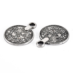 Сплавочные подвески тибетского стиля&nbsp;LS-TIBEP-Q089-015-RS