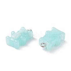 Подвески из непрозрачной смолы RESI-E011-01P