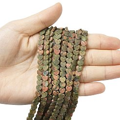 Природные Unakite бисер нитей G-A272-A01-11