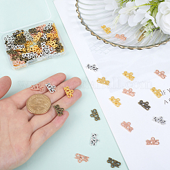 Подвески из сплава 100шт 4 цветов&nbsp;FIND-SP0002-36