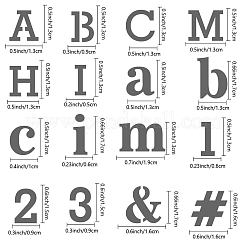 Трафареты для штампов из нержавеющей стали DIY-WH0289-010