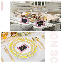 Прямоугольные бумажные карточки для рассадки гостей&nbsp;AJEW-WH0348-896