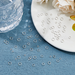 300 шт. 3 стиля стойки с покрытием из латуни соединительные кольца FIND-DC0006-44