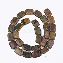 Fili di perline di picasso pietra naturale / picasso&nbsp;G-S355-03